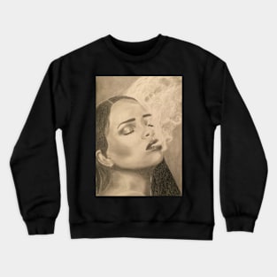 Rihanna Smoking Crewneck Sweatshirt